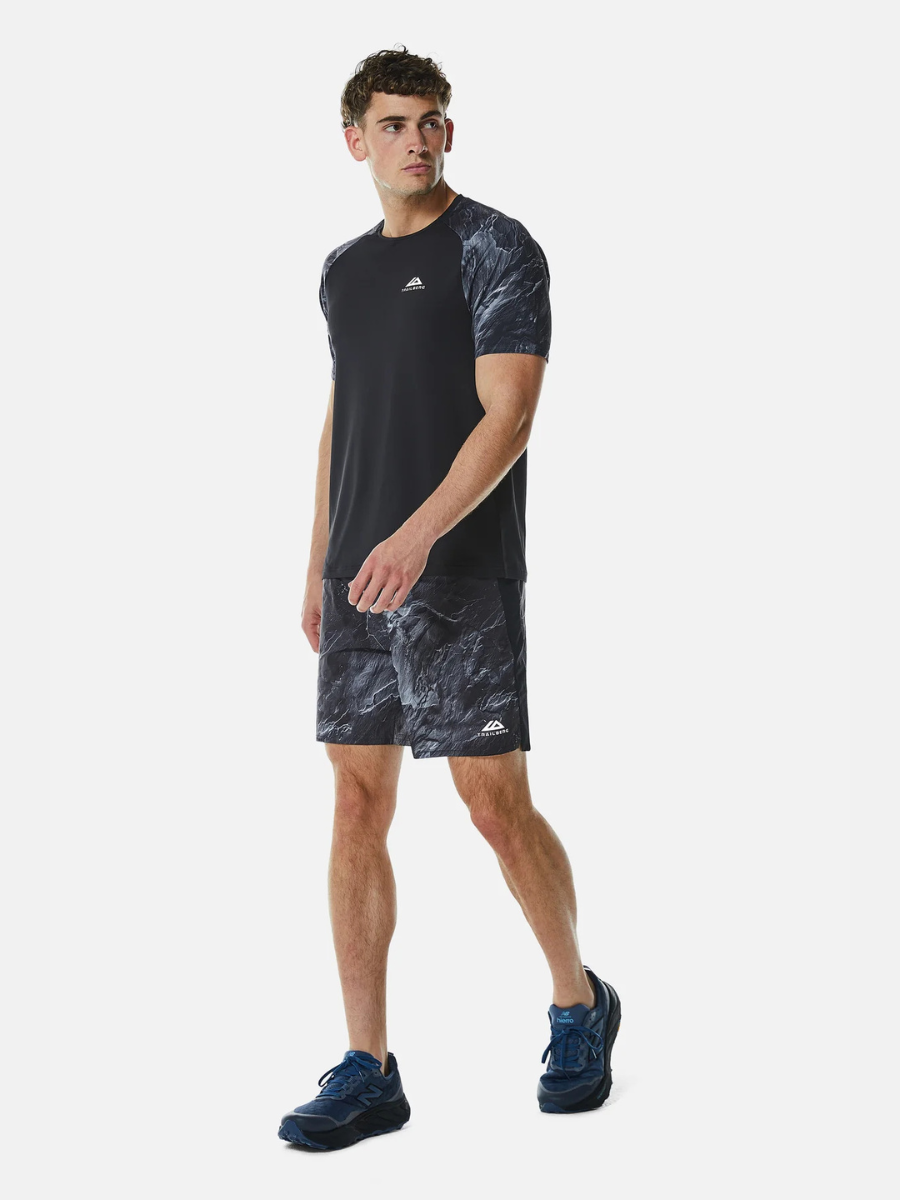 Trailberg - Vertex Obsidian Windbreaker Set - Black/Neon Lime