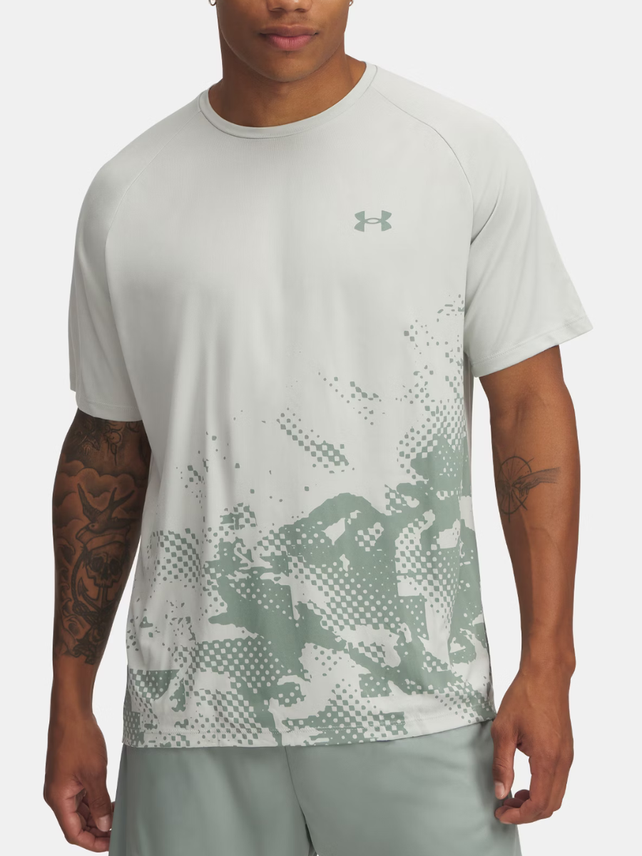 Under Armour - Graphic Fade Tee - Sage