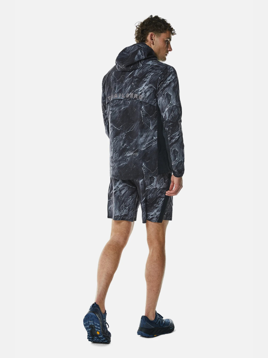 Trailberg - Vertex Obsidian Windbreaker Set - Black/Neon Lime