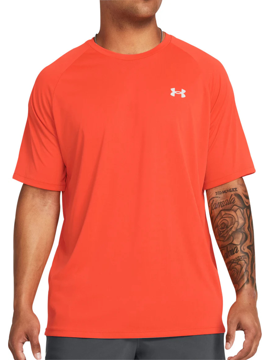 Under Armour - Tech Reflective Tee - Crimson