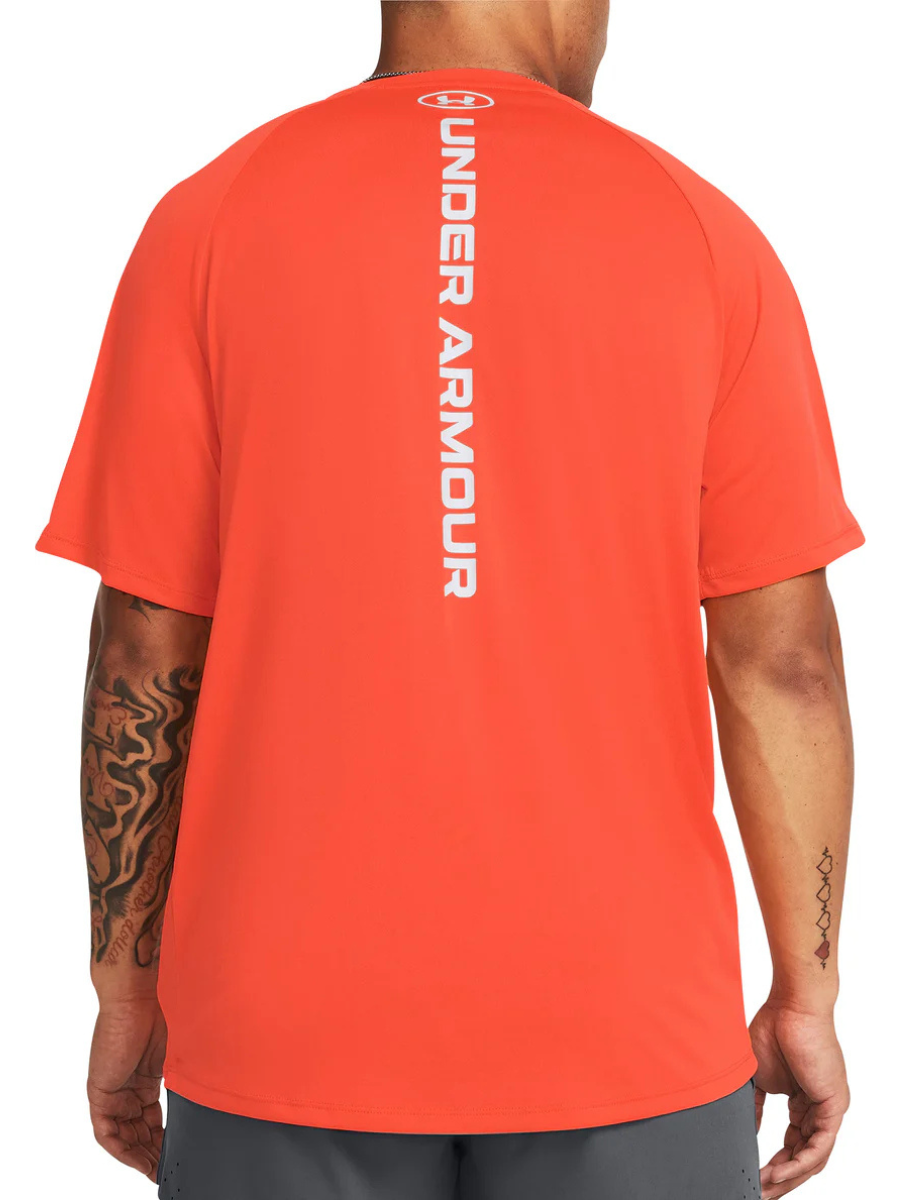 Under Armour - Tech Reflective Tee - Crimson