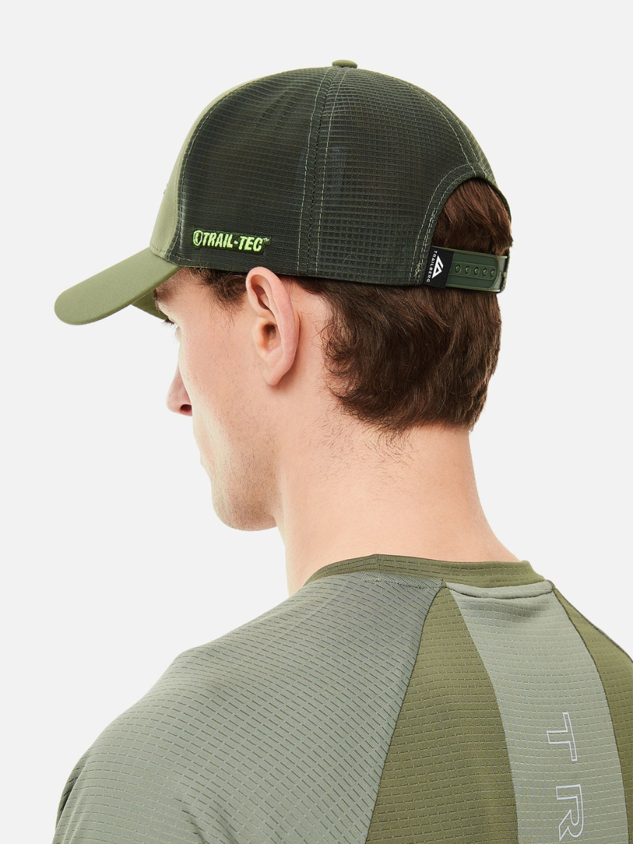 Trailberg - Ridge Trucker Cap - Agave/Neon