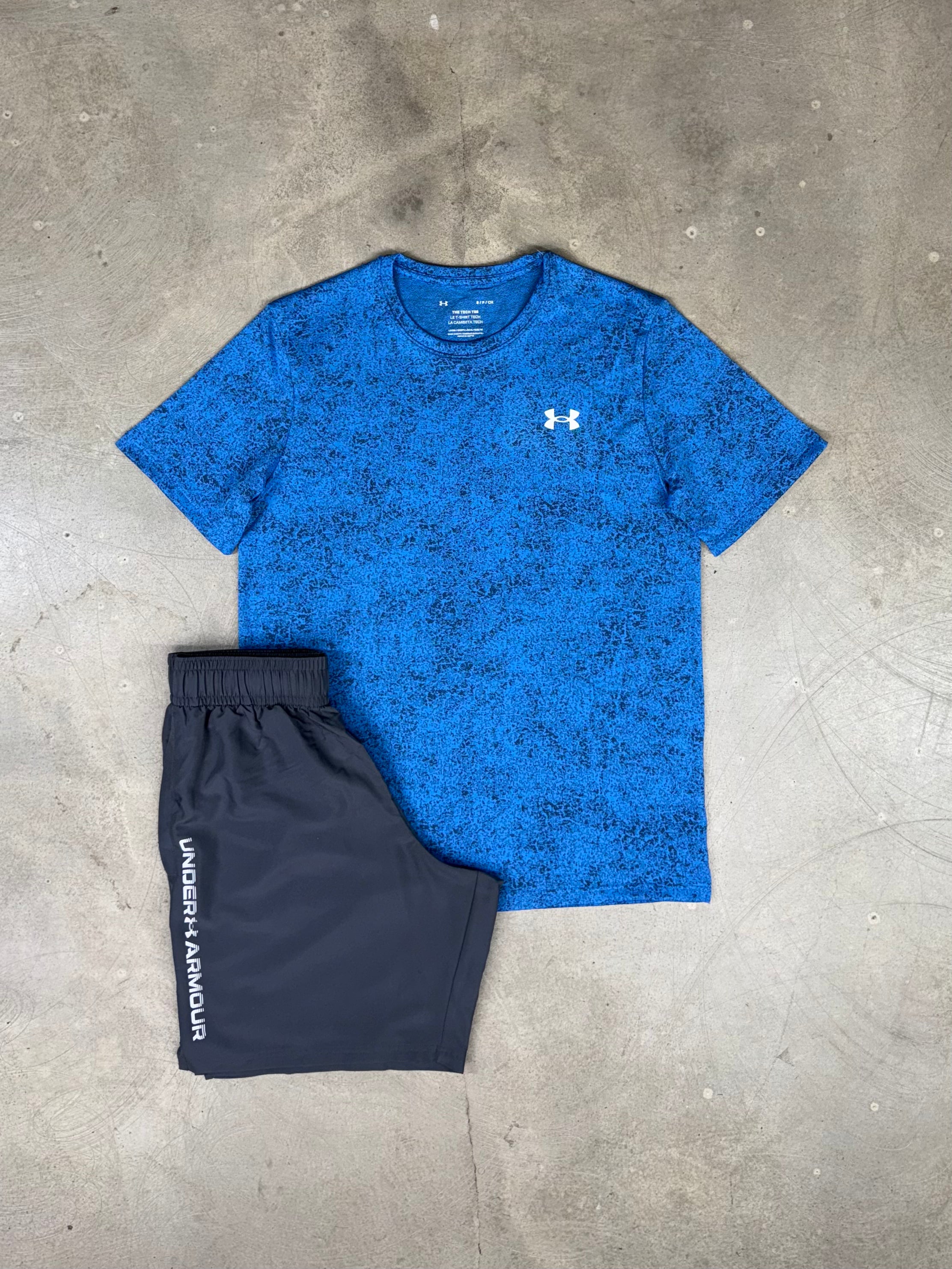 Under Armour - Tech Set - Blue/Grey