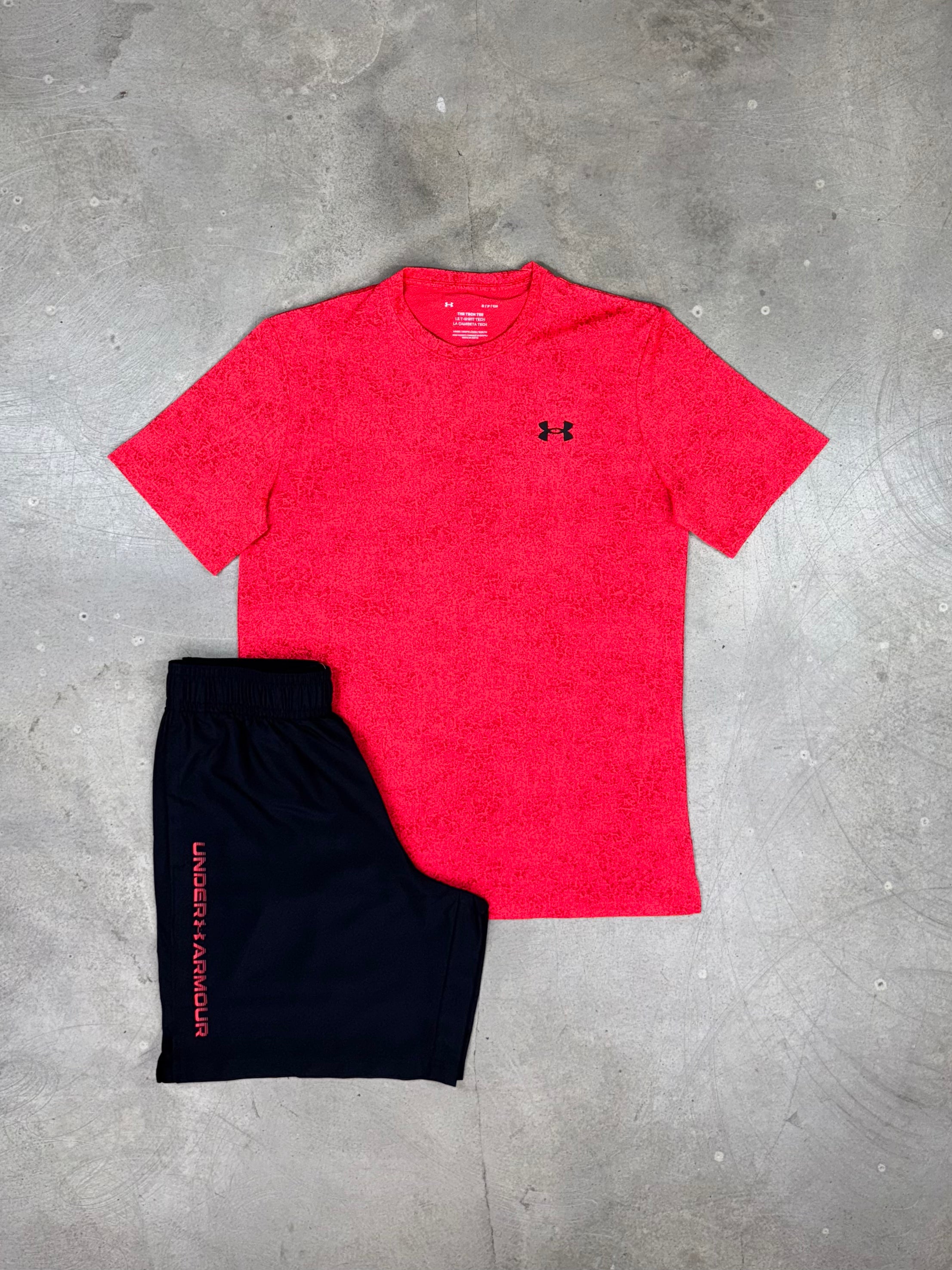 Under Armour - Tech Set - Red/Black