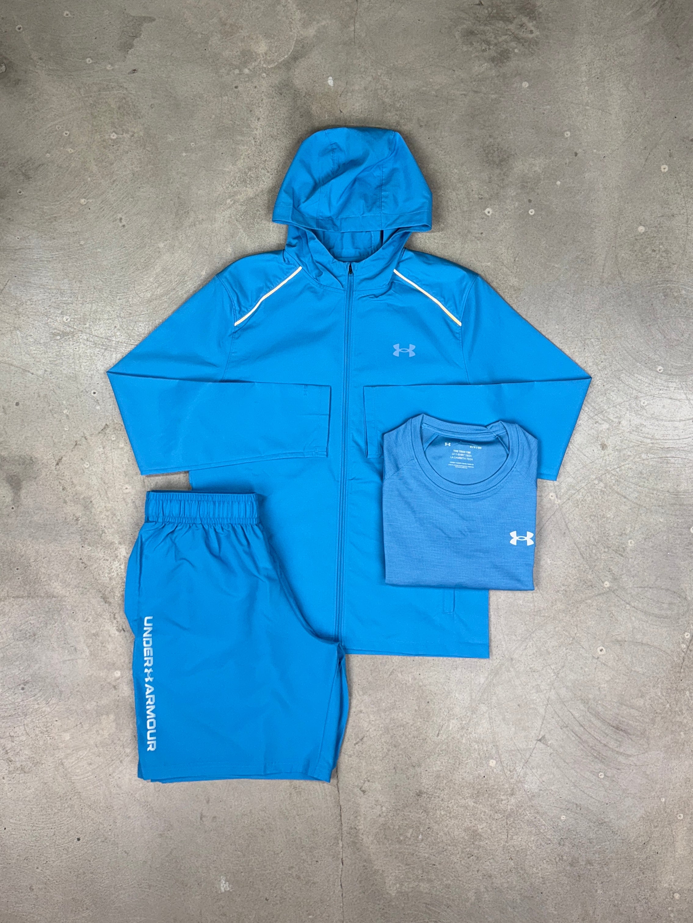 Under Armour - Launch Windbreaker Three Piece - Atomic