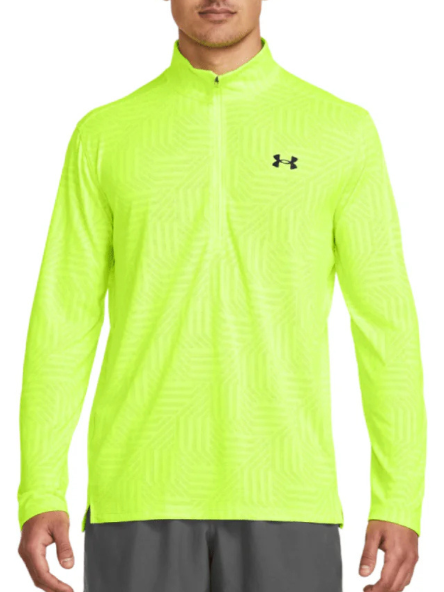 Under Armour - Jacquard Half Zip - Volt