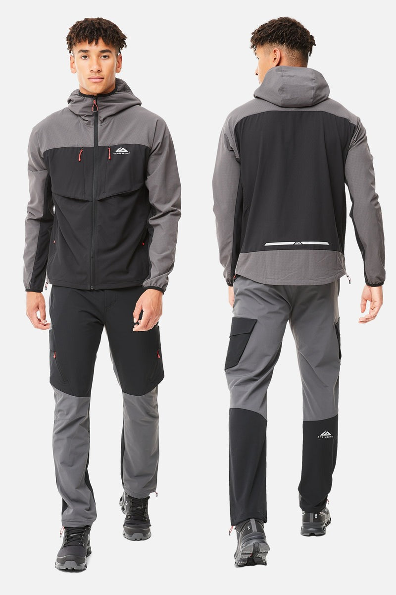 Trailberg - Jura Combat Tracksuit - Black/Grey