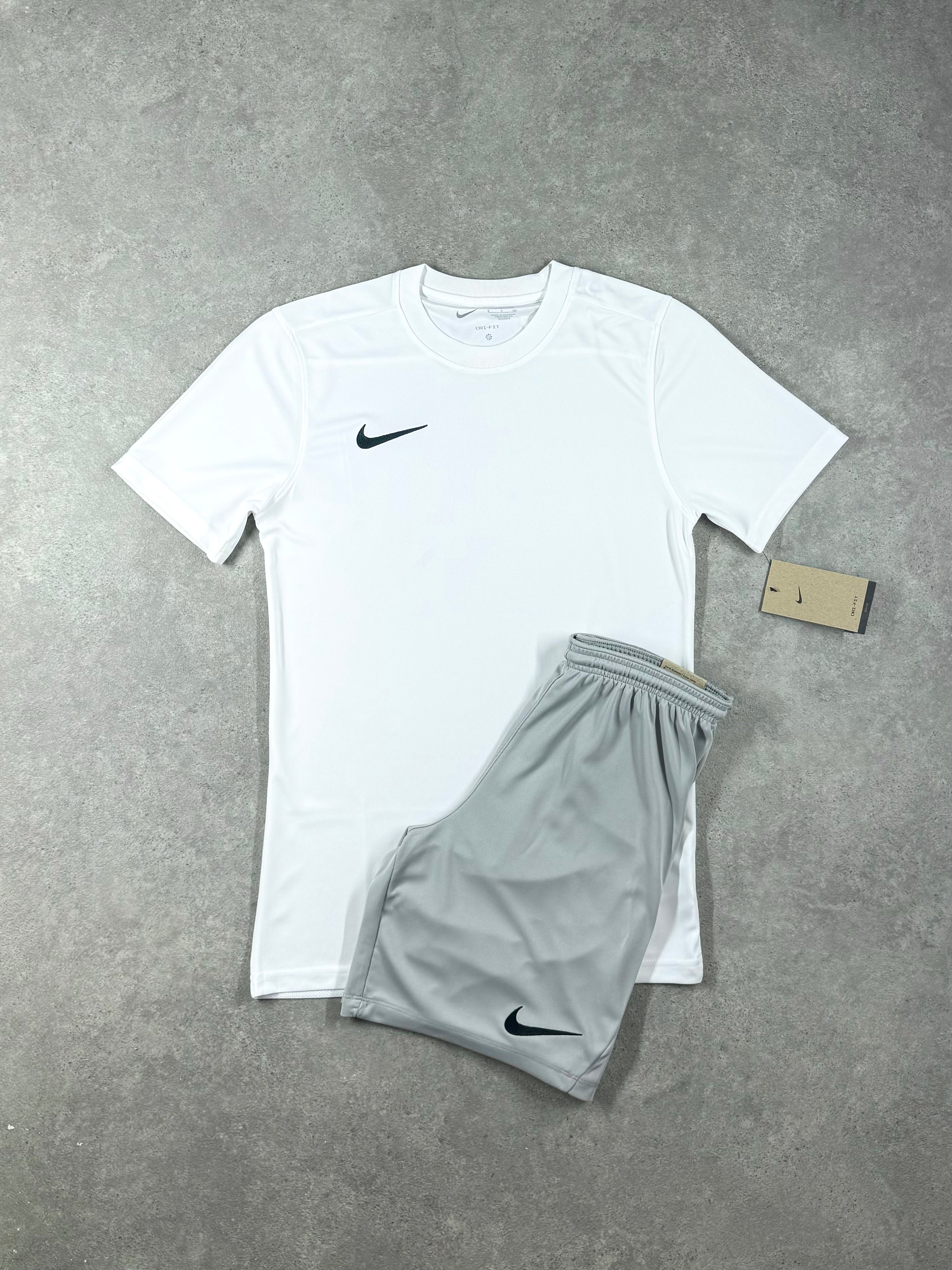 Nike - Dri Fit Set - White/Grey