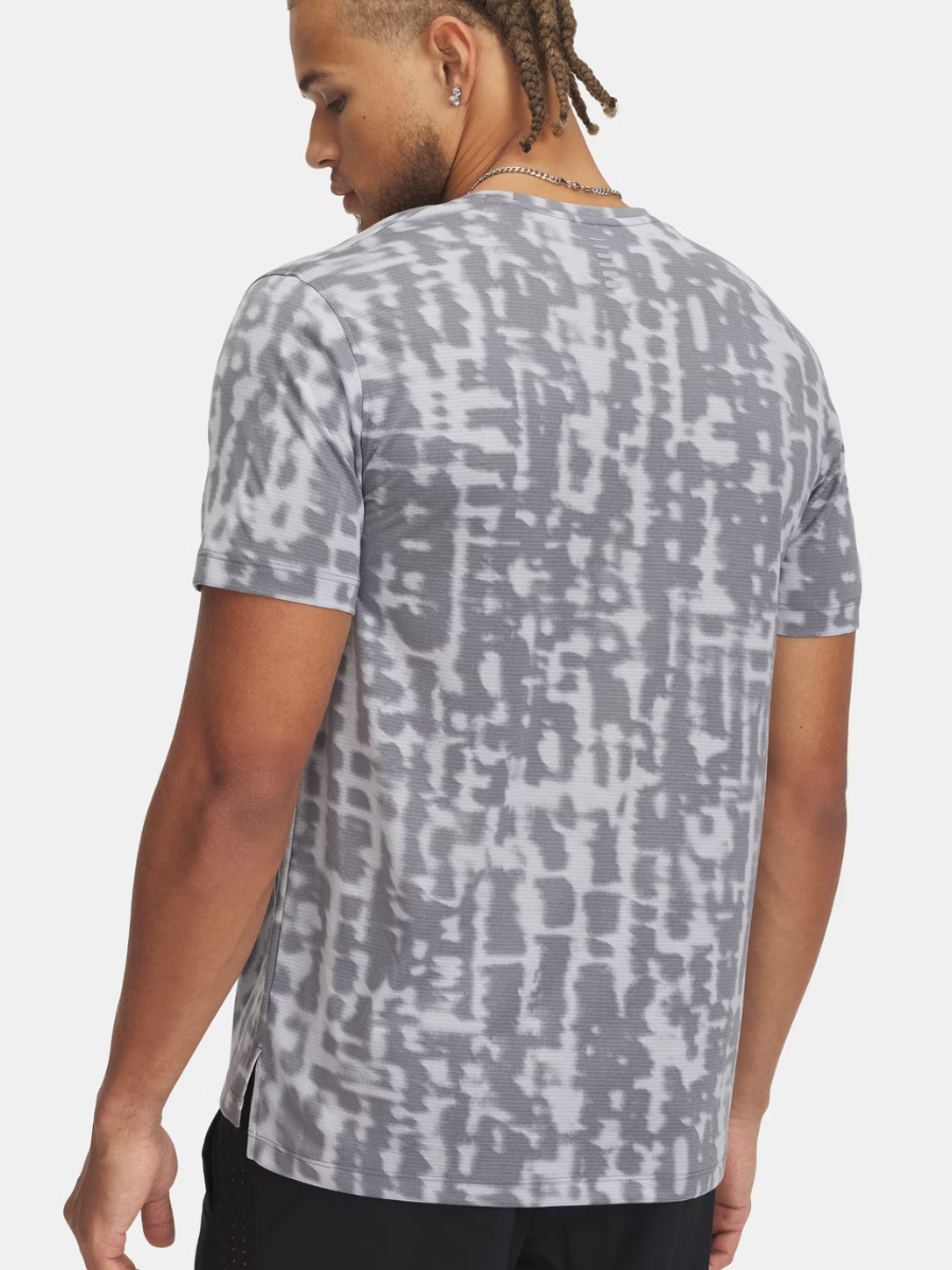 Under Armour - Launch Printed Tee - Grey