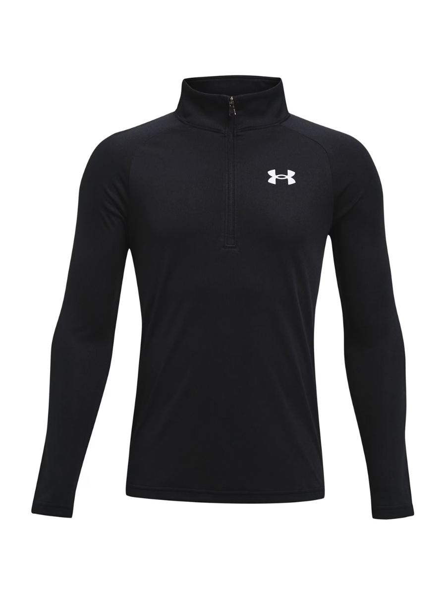 Under Armour - Junior Half Zip - Black