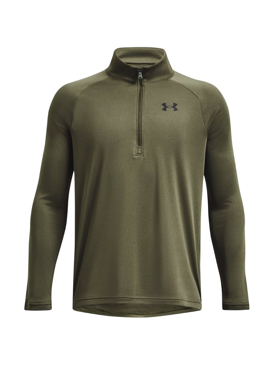 Under Armour - Junior Half Zip - Khaki