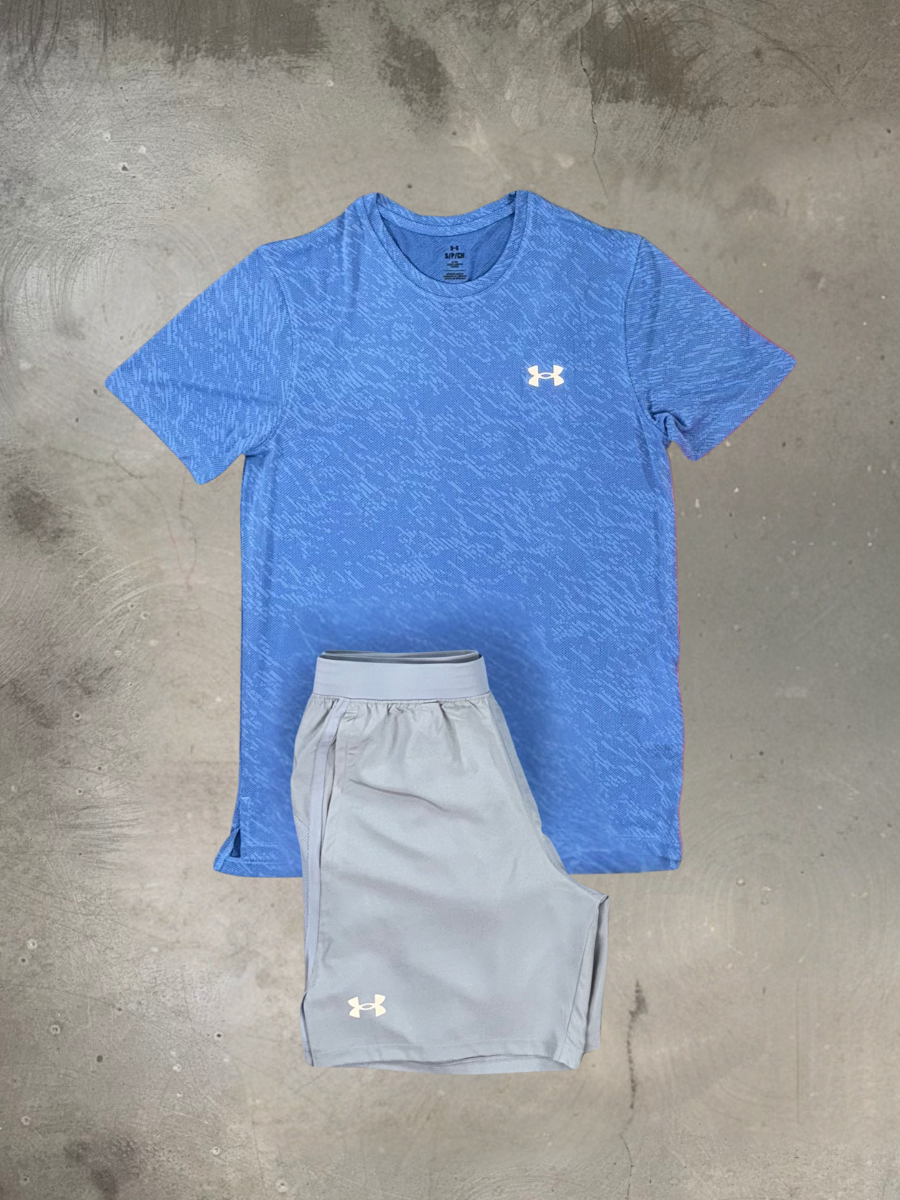 Under Armour - Camo Launch Set - Ice Blue/Grey