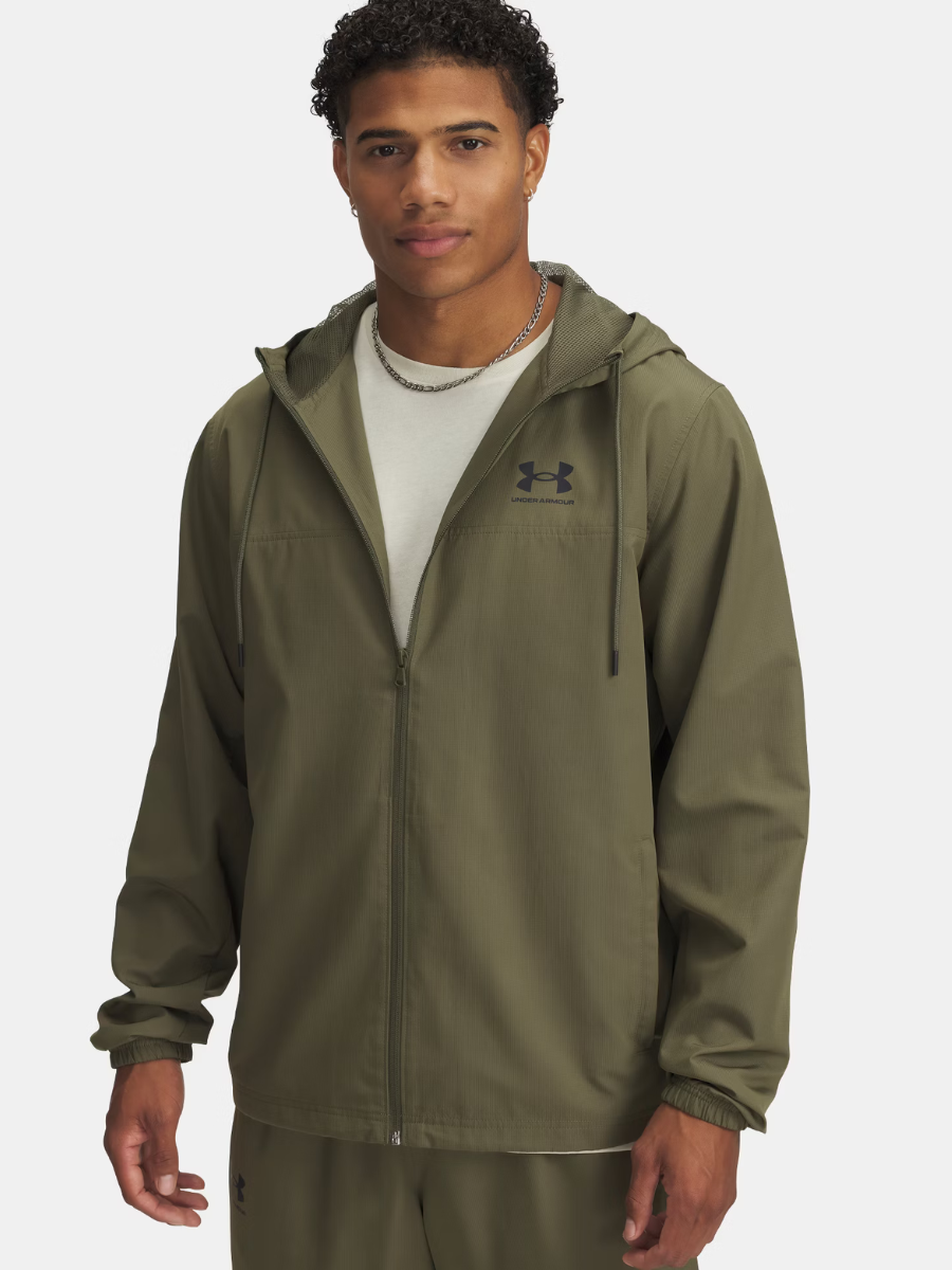 Under Armour - Woven Jacket - Khaki