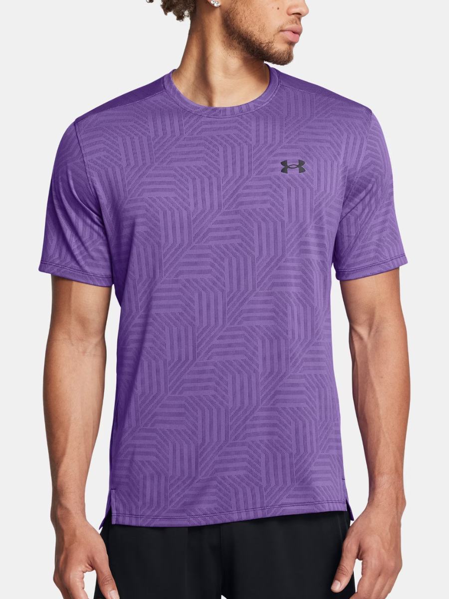 Under Armour - Jacquard Tee - Purple