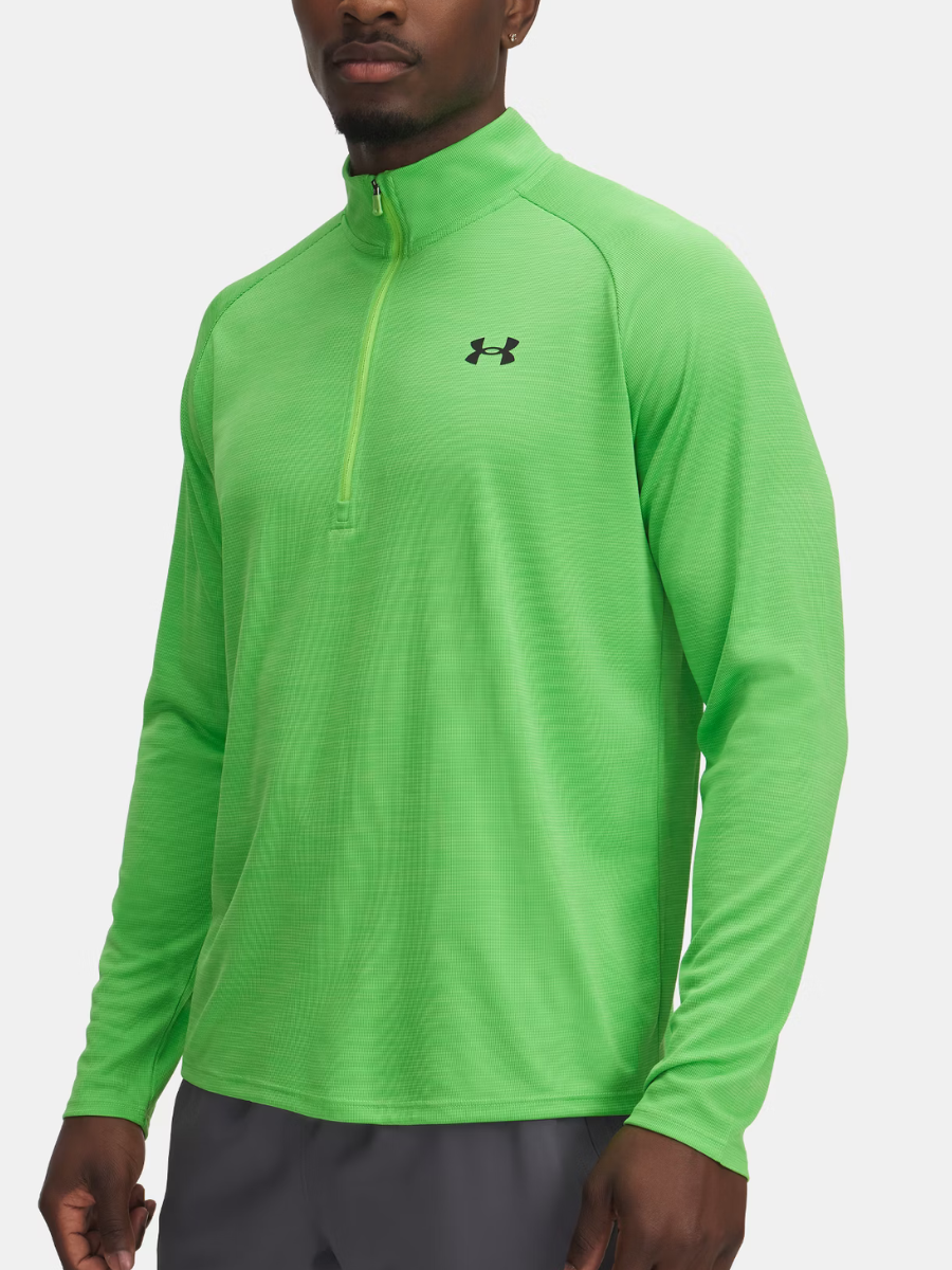 Under Armour - Half Zip - Cyber Green