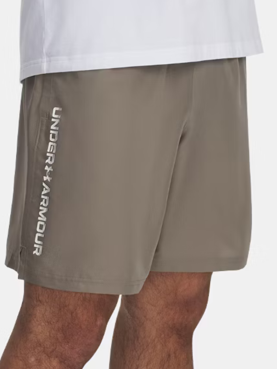 Under Armour - Wordmark Shorts - Stone