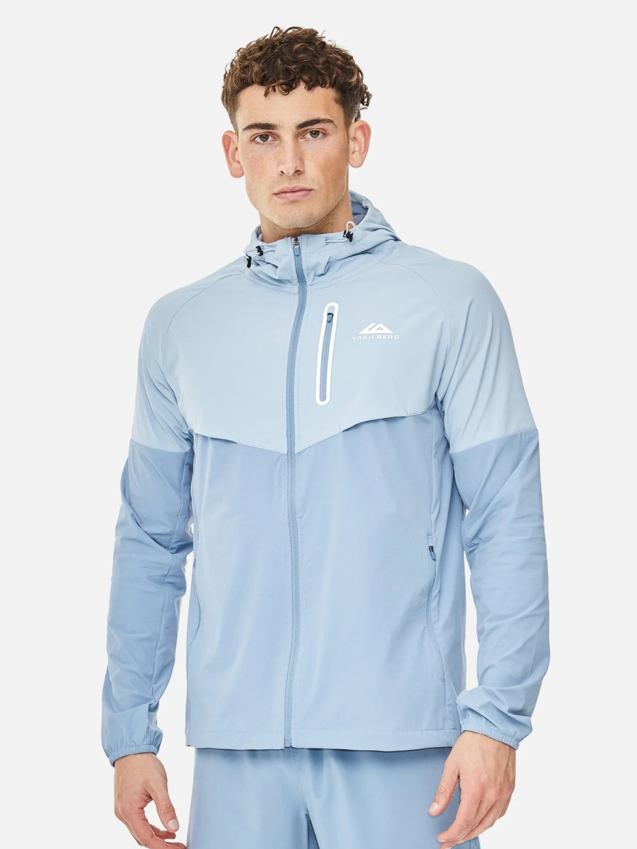 Trailberg - SS25 Cloud 2.0 Windbreaker - Faded Denim