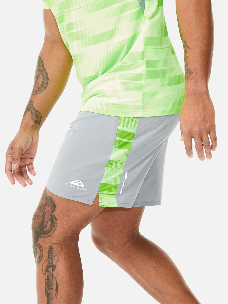 Trailberg - Dimension 2.0 Windbreaker Three Piece - Neon Lime/Grey