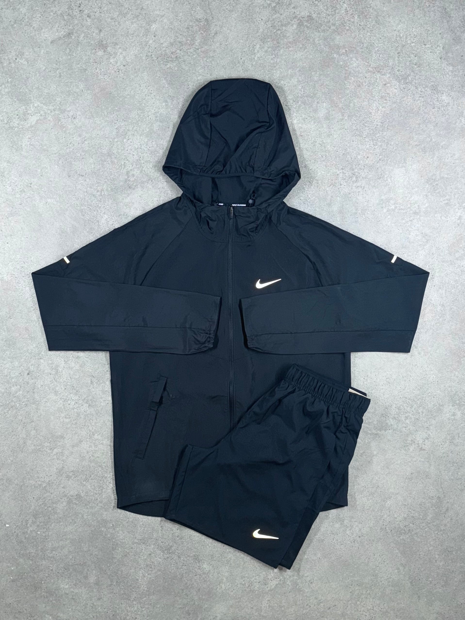 Nike - Repel Windbreaker Set - Black