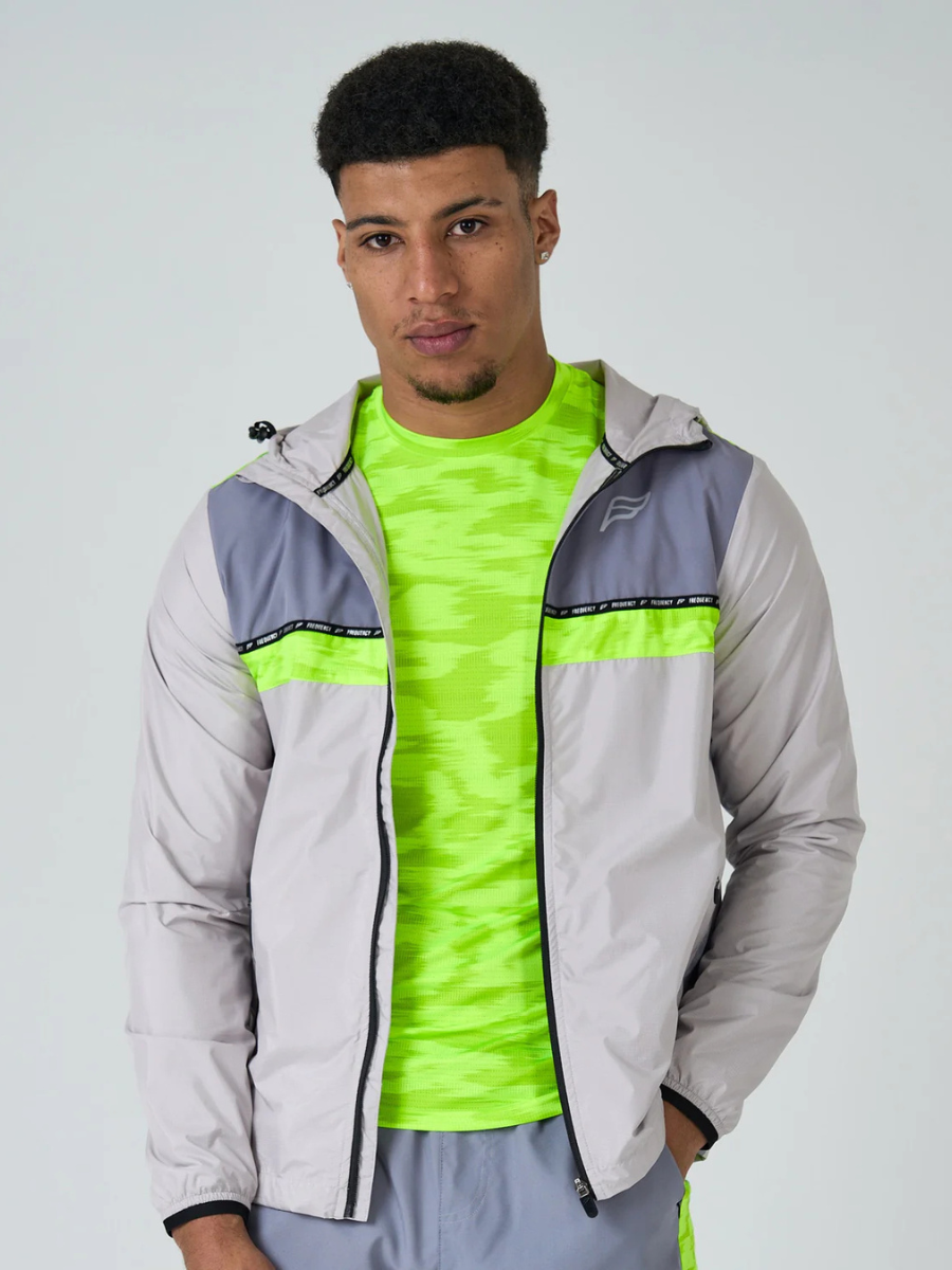 Frequency - Evolution Pro Windbreaker - Neutral/Neon
