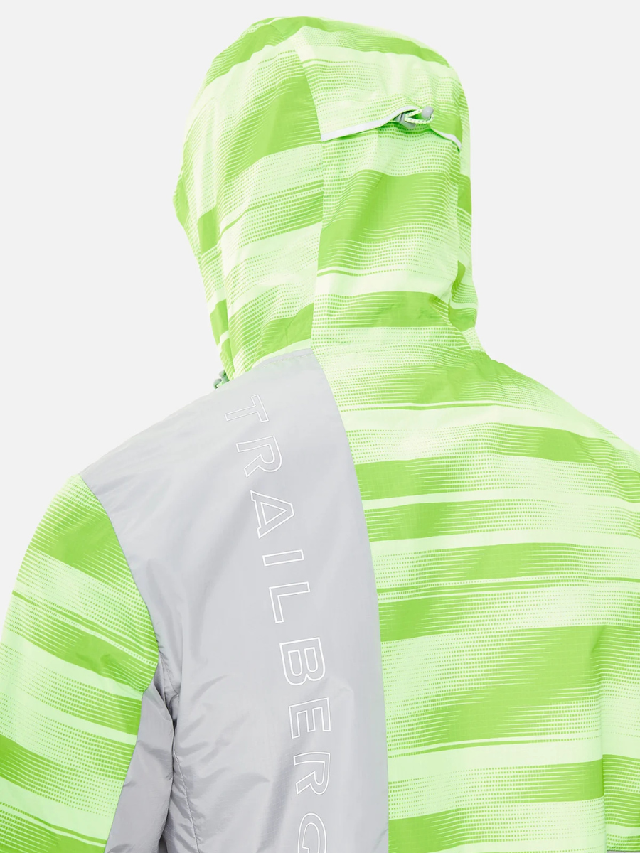 Traliberg - Dimension 2.0 Windbreaker - Neon Lime/Grey