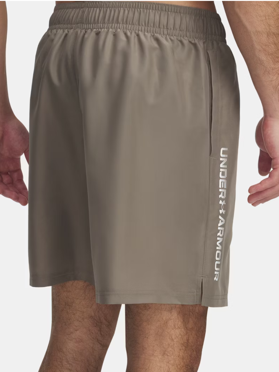 Under Armour - Wordmark Shorts - Stone