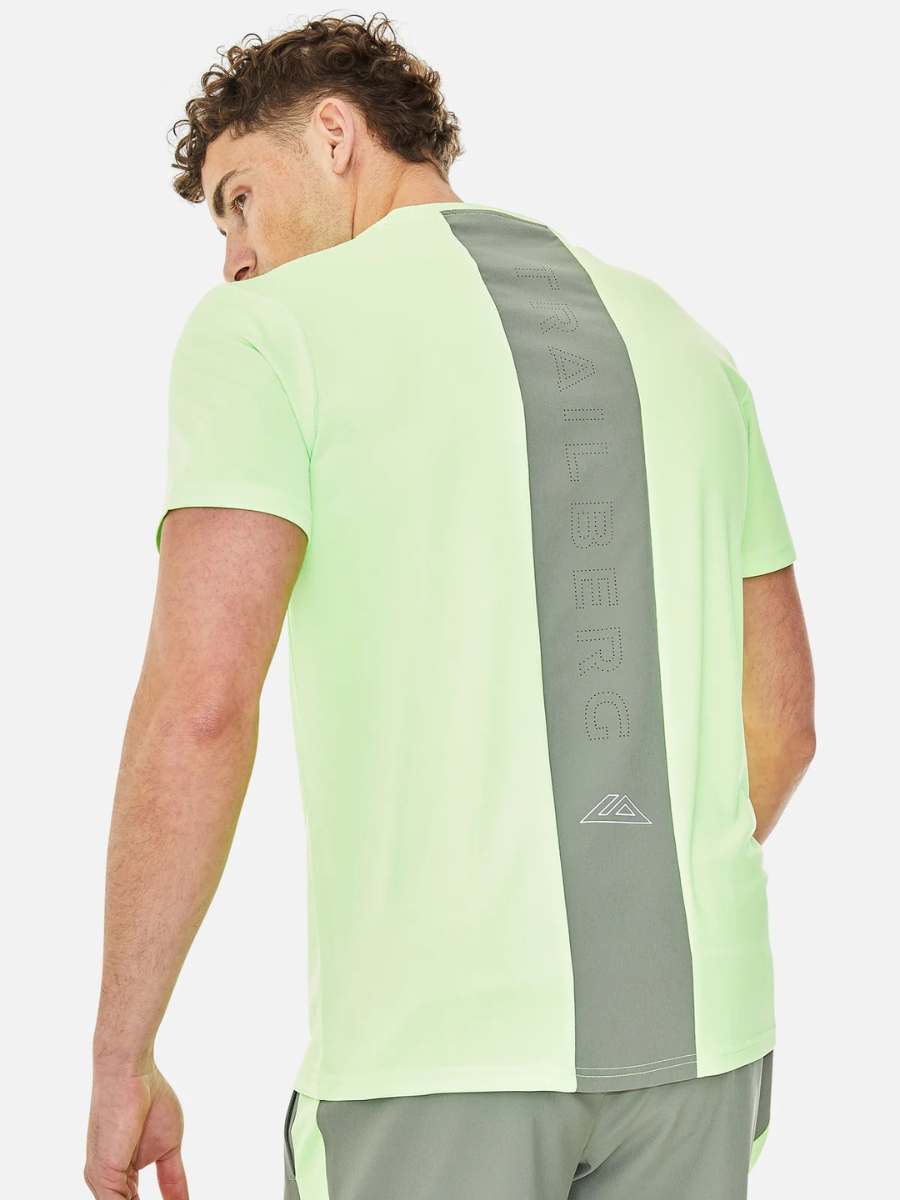 Trailberg - SS25 Cloud Tee - Neon/Agave Green