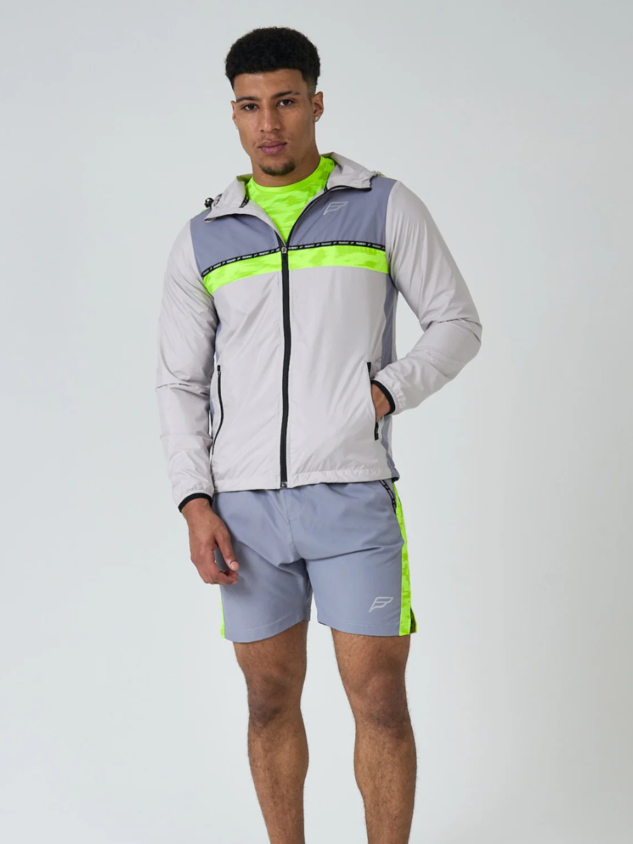 Frequency - Evolution Pro Windbreaker - Neutral/Neon