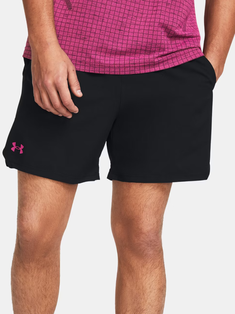 Under Armour - Woven Shorts - Black/Pink