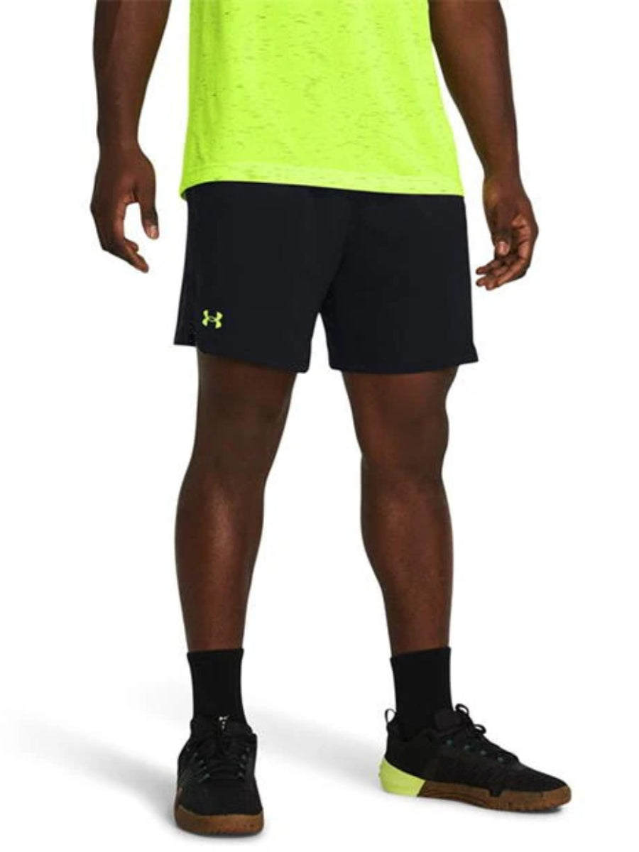 Under Armour - Woven Shorts - Black/Volt