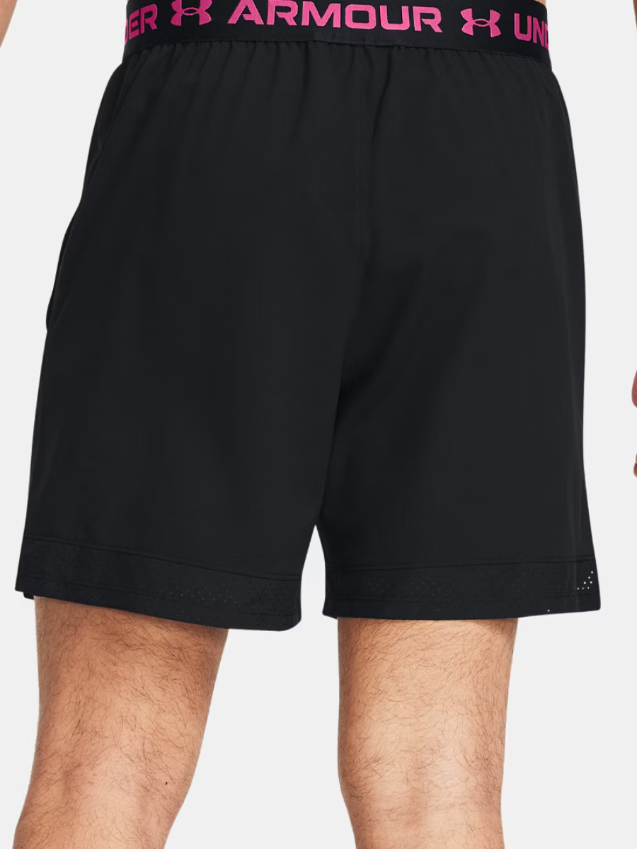 Under Armour - Woven Shorts - Black/Pink