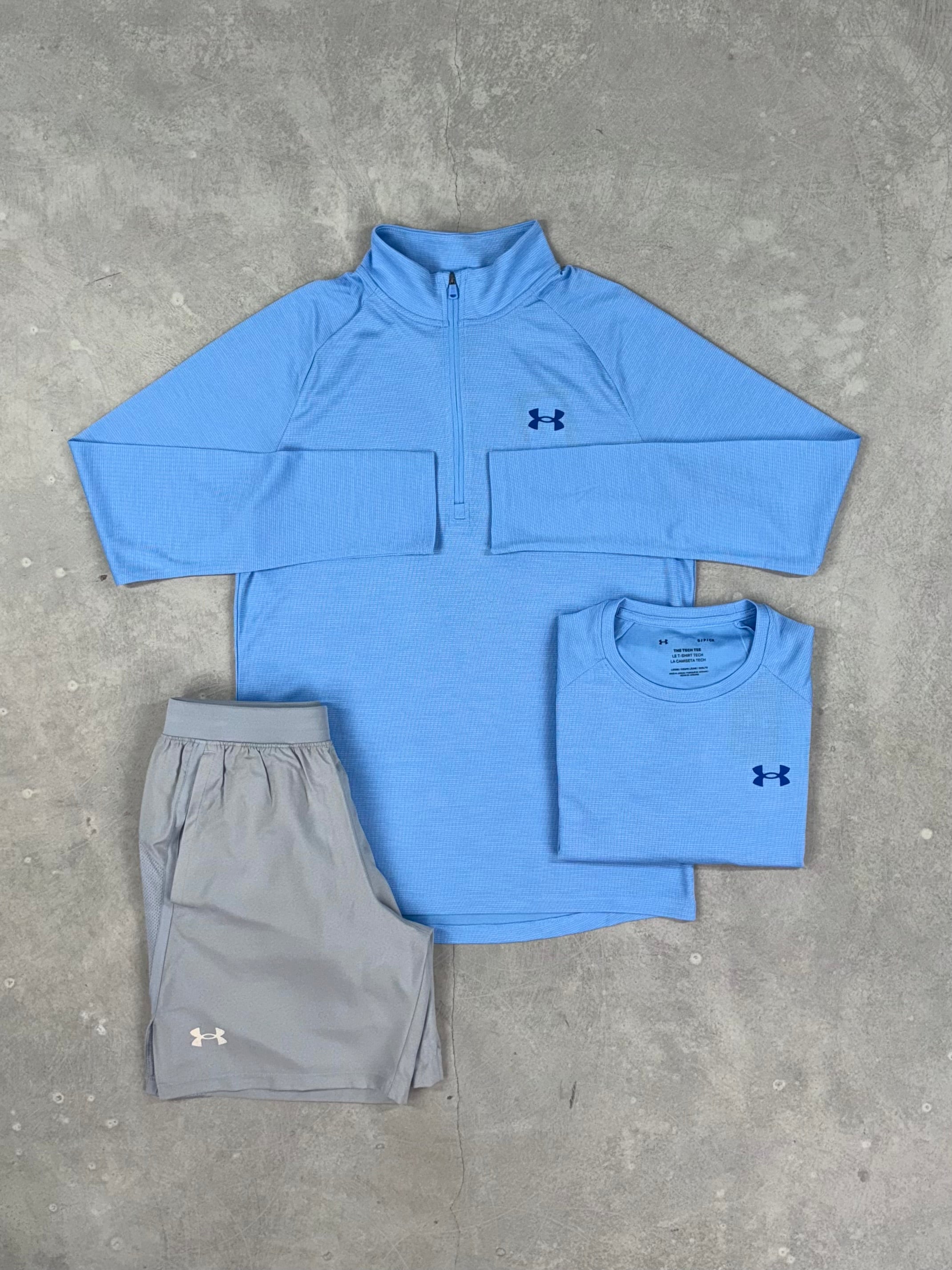 Under Armour - Launch Three Piece - Tech Blue/Grey