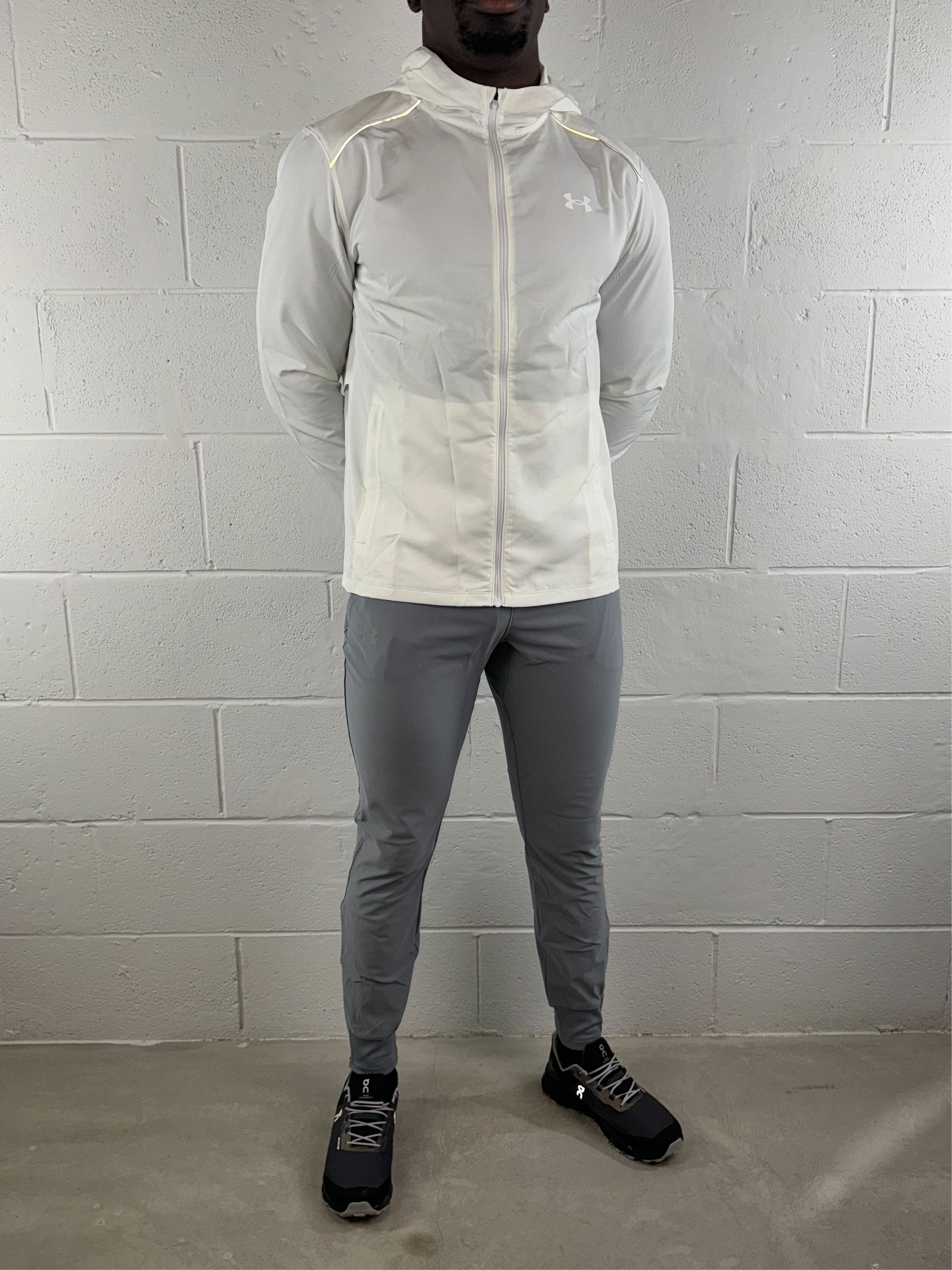 Under Armour - Storm Tracksuit - White/Grey