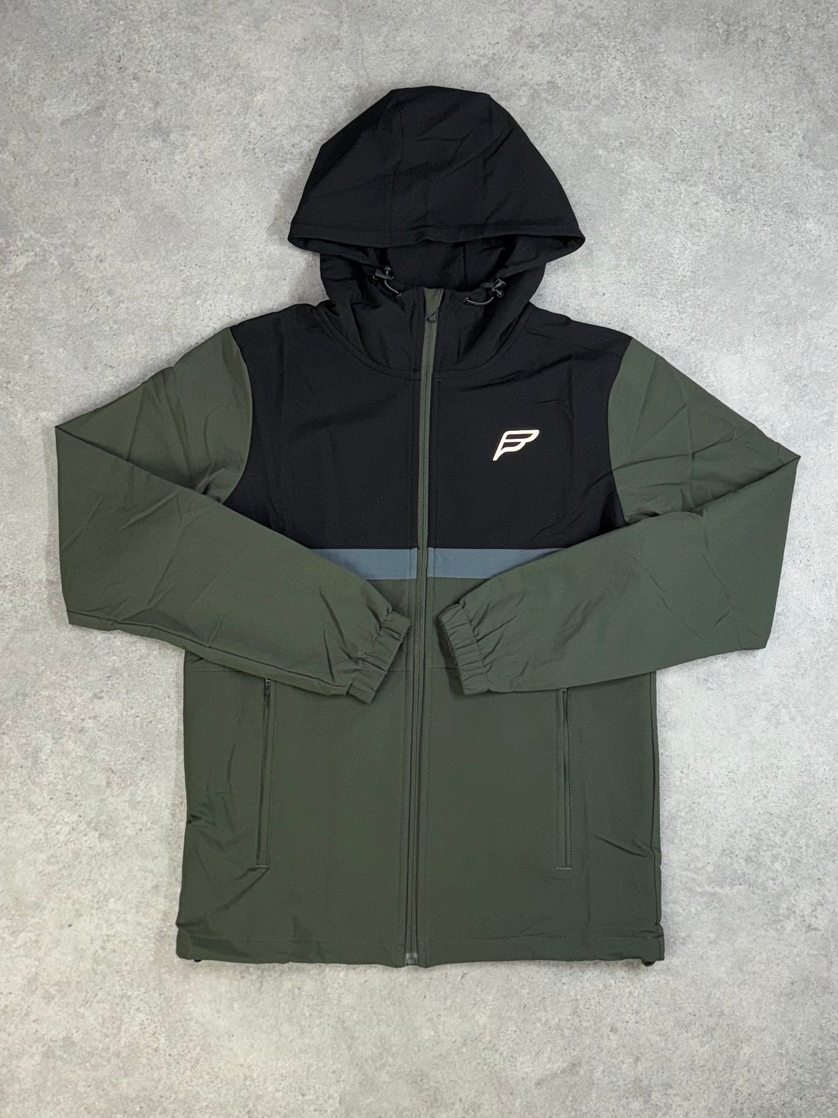 Frequency - Apex Tech Jacket - Khaki/Black