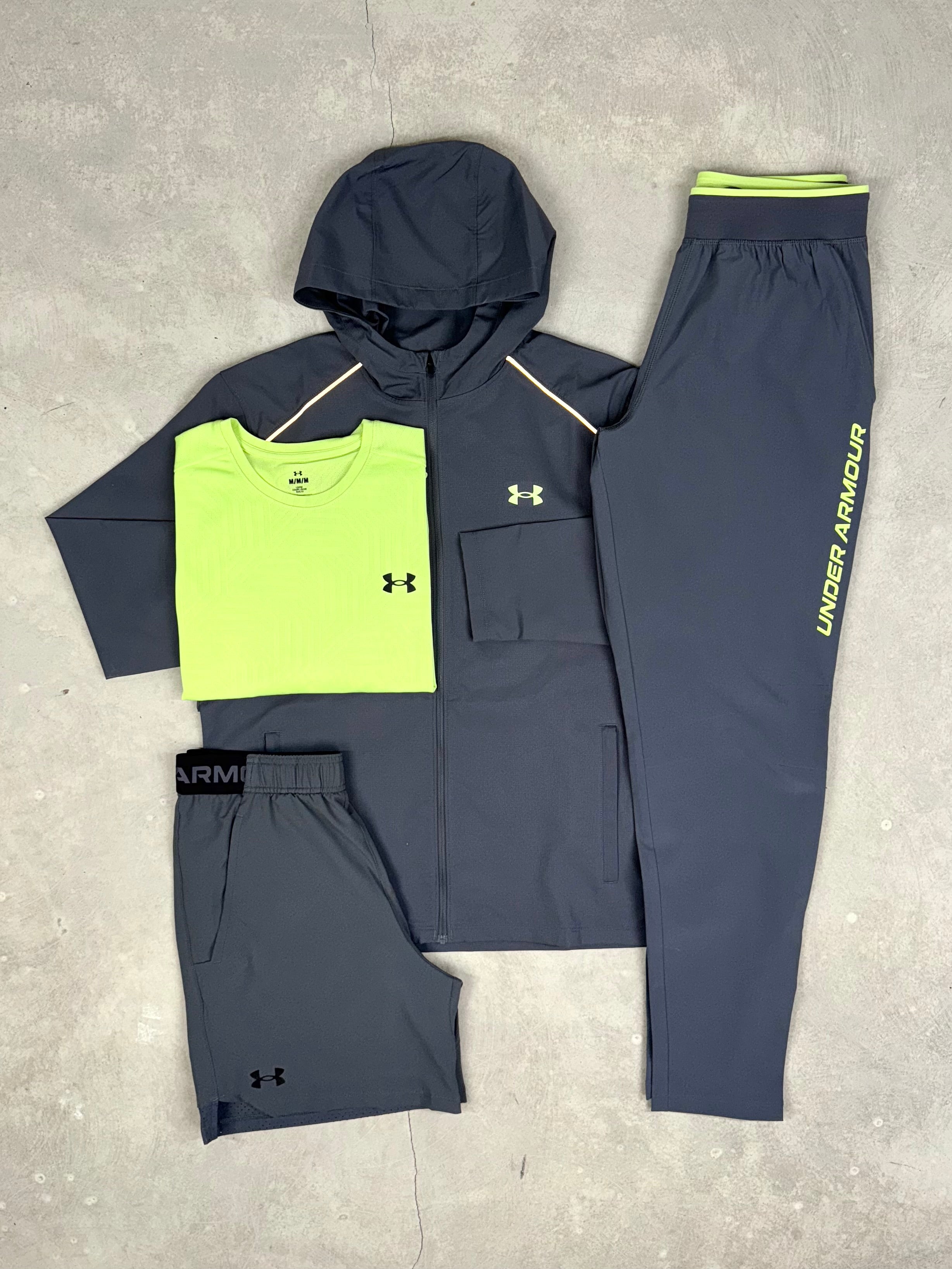 Under Armour - Launch Four Piece - Grey/Volt