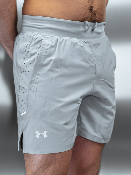 Under Armour - Launch Elite Shorts - Light Grey
