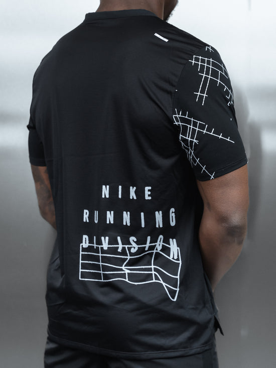 Nike - Run Division Tee - Black/Reflective