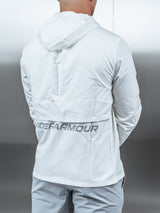 Under Armour - Storm Run Jacket - White/Light Grey
