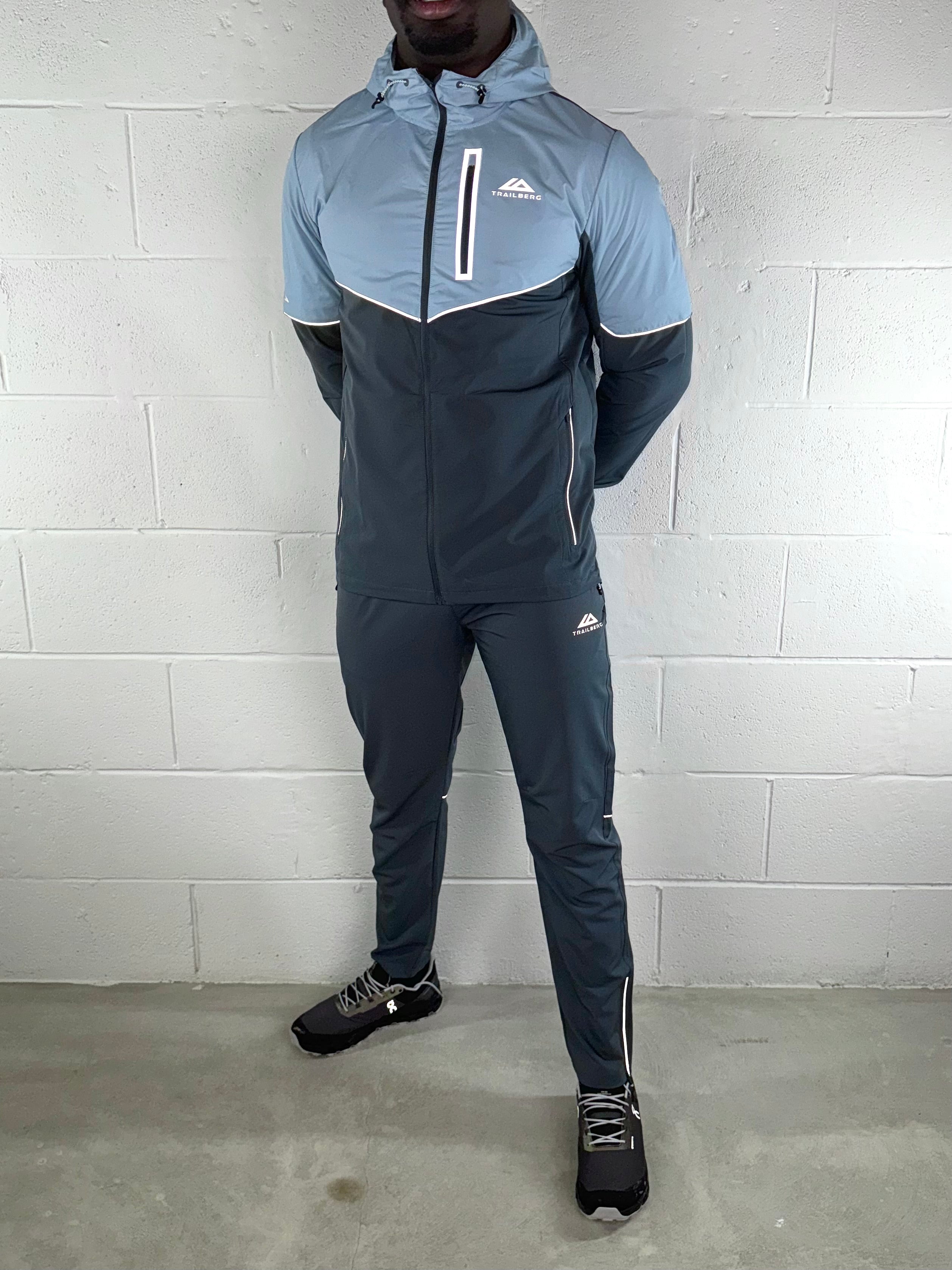 Trailberg - Vertigo Tracksuit - Ice Blue/Grey