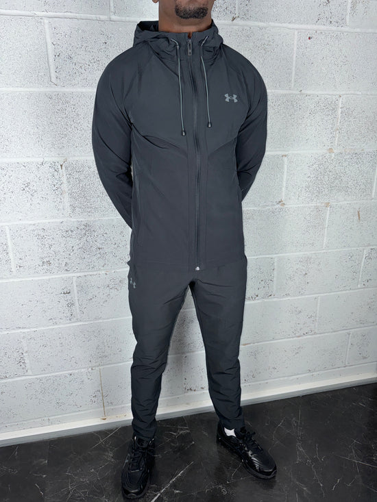 Under Armour - Stretch Woven Tracksuit - Black
