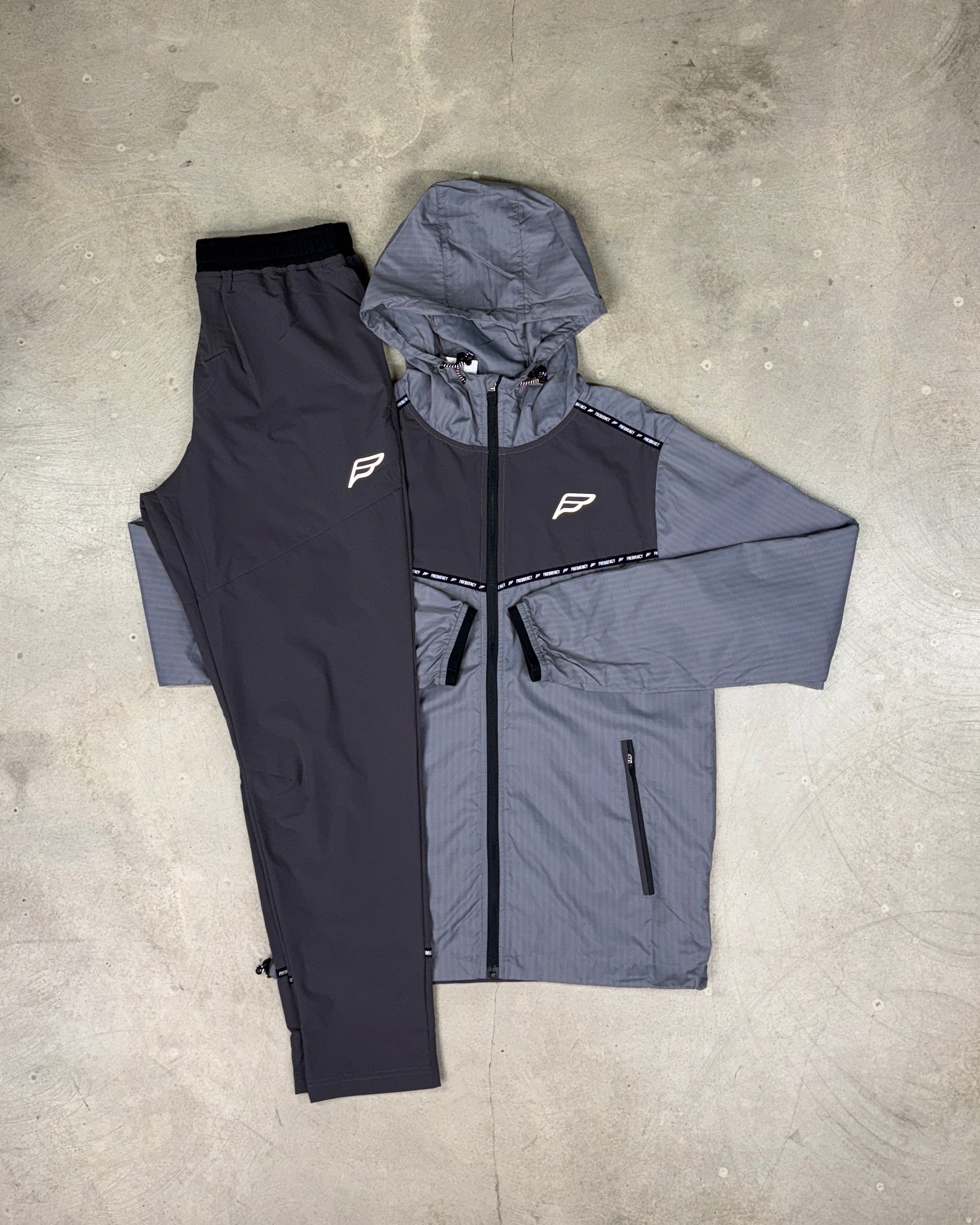 Frequency - Action Tech Tracksuit - Grey