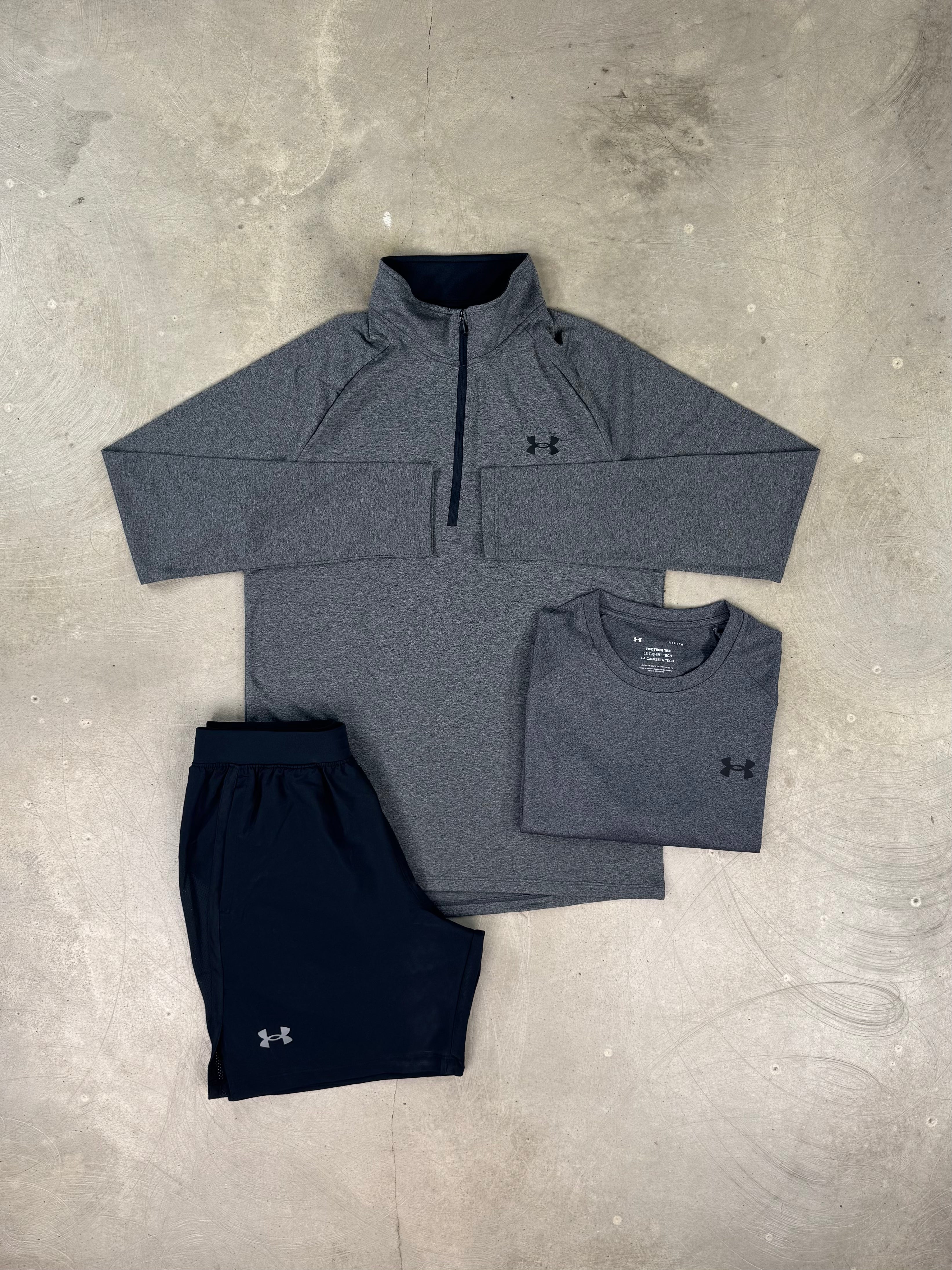 Under Armour - Launch Three Piece - Charcoal