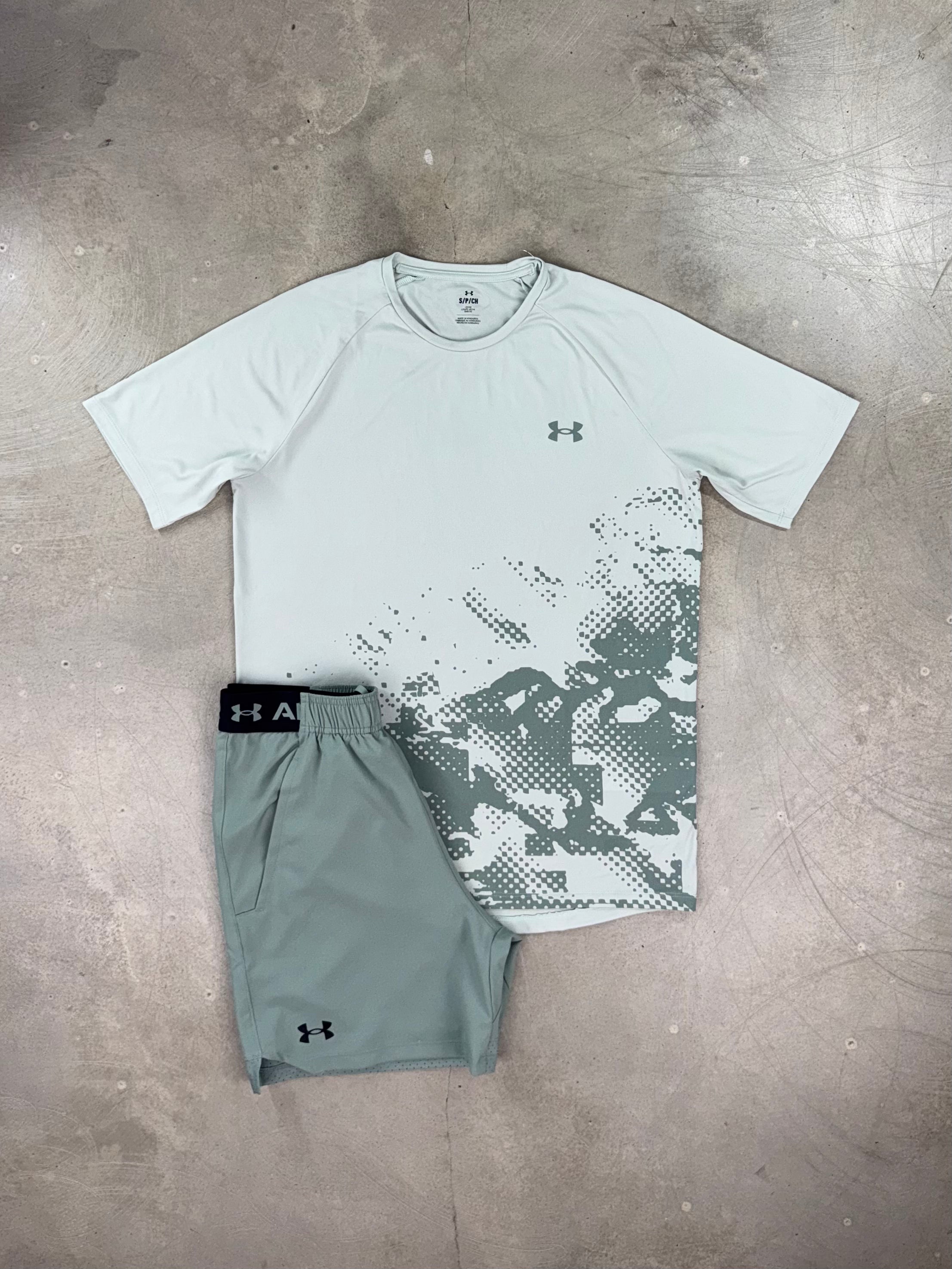 Under Armour - Graphic Fade Set - Sage