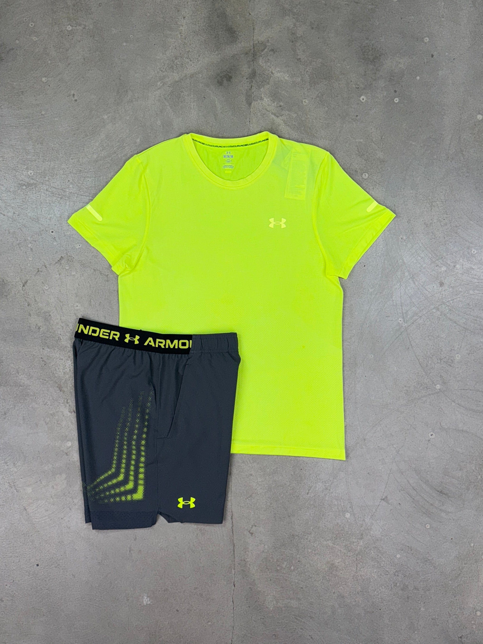 Under Armour - Vanish Seamless Set - Volt/Grey