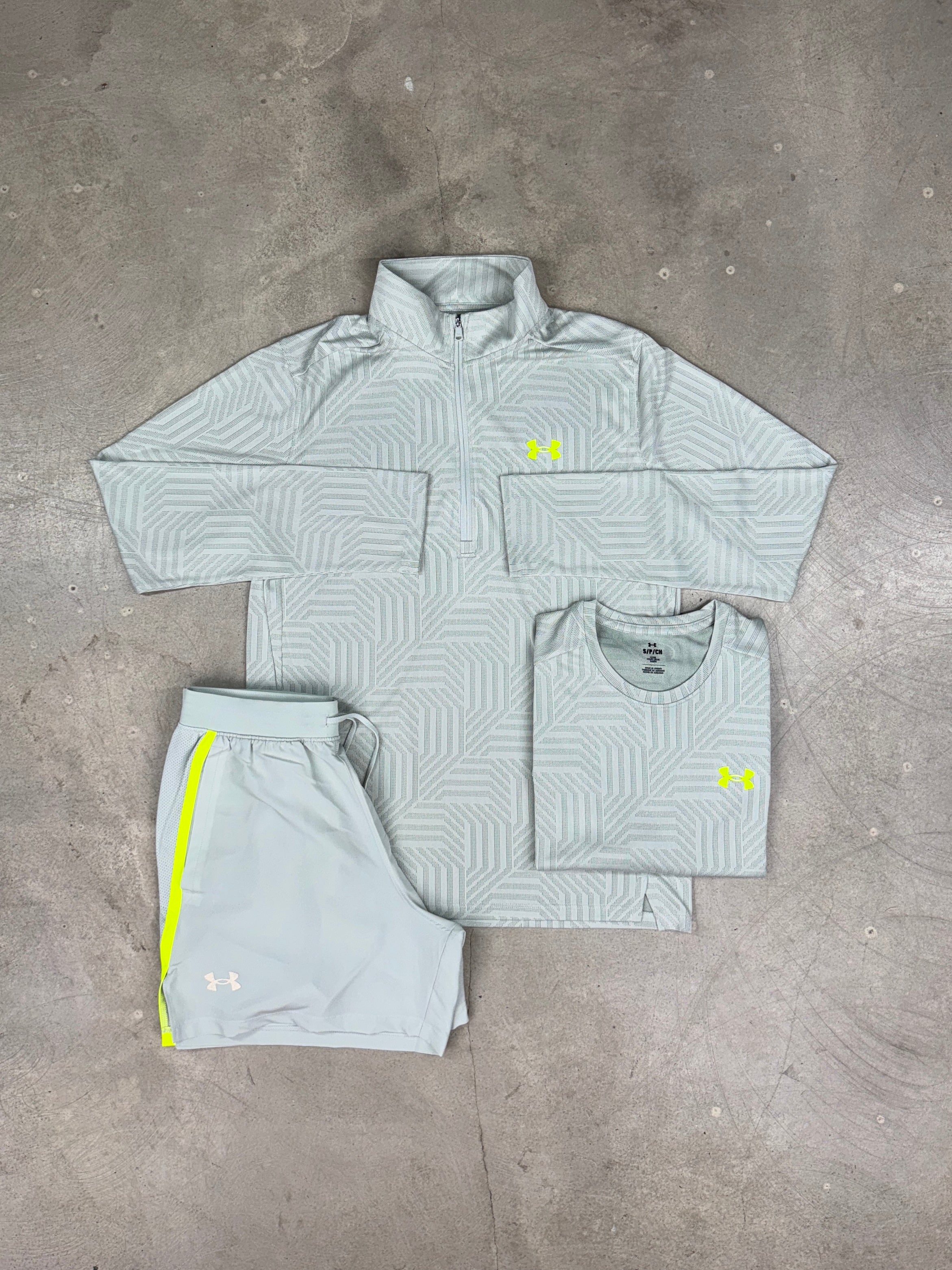 Under Armour - Jacquard Three Piece - Sage