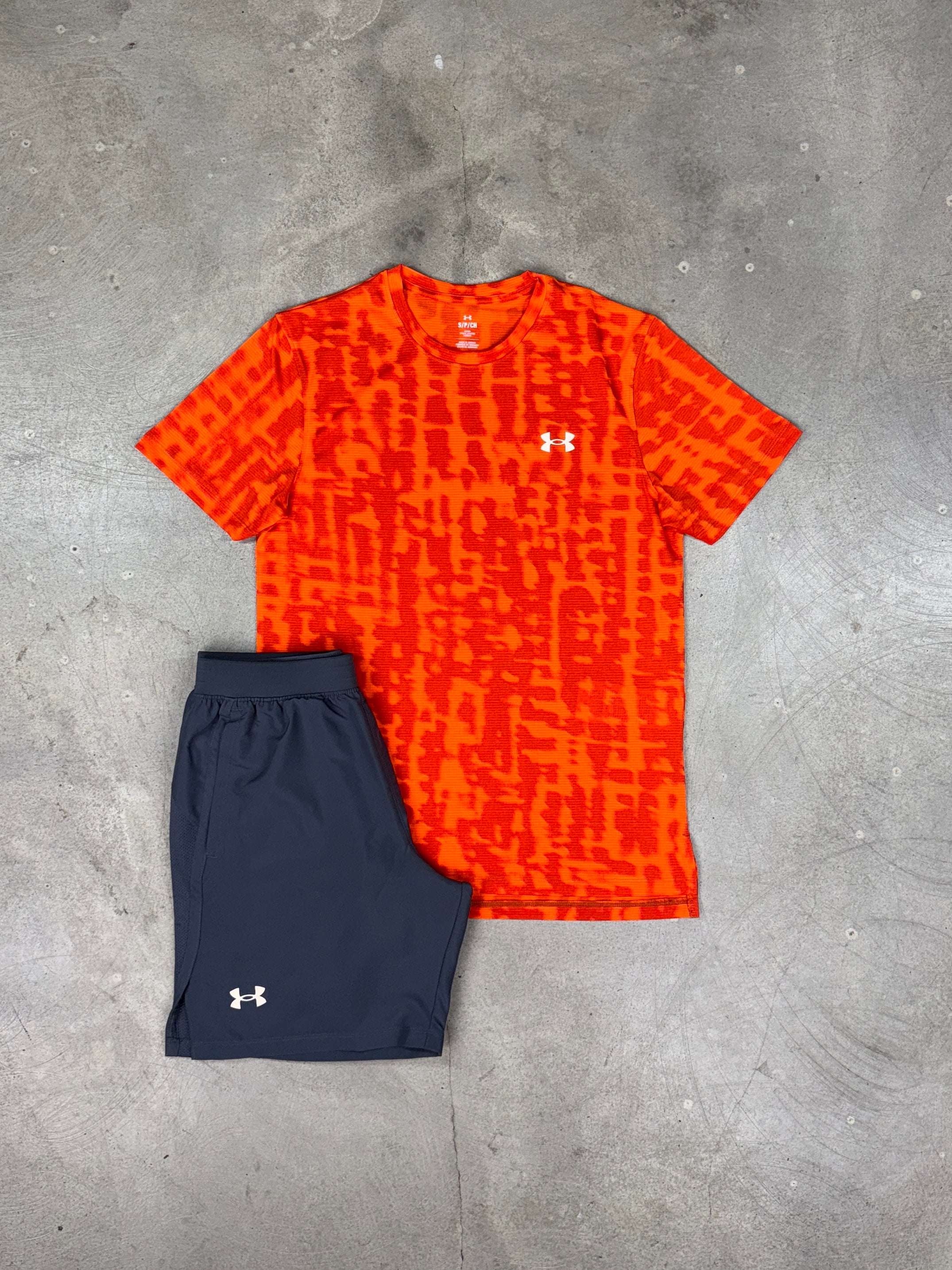 Under Armour - Launch Printed Set - Orange