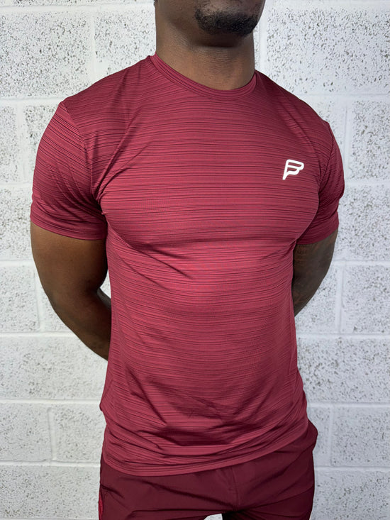 Frequency - Motive T Shirt - Maroon