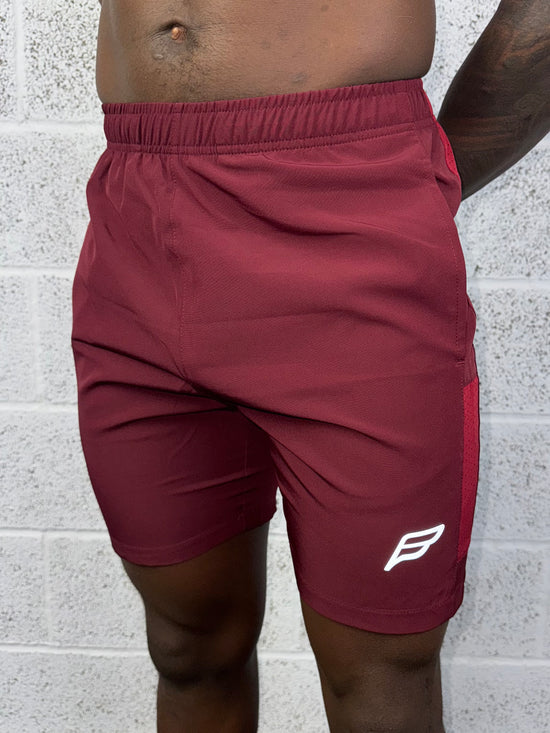 Frequency - Active Vent Shorts - Maroon