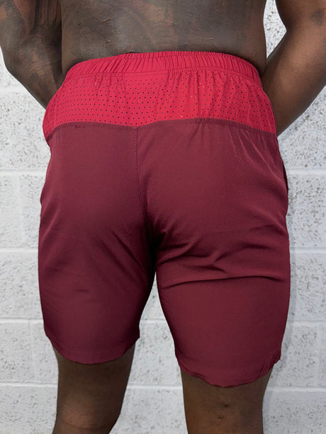 Frequency - Active Vent Shorts - Maroon