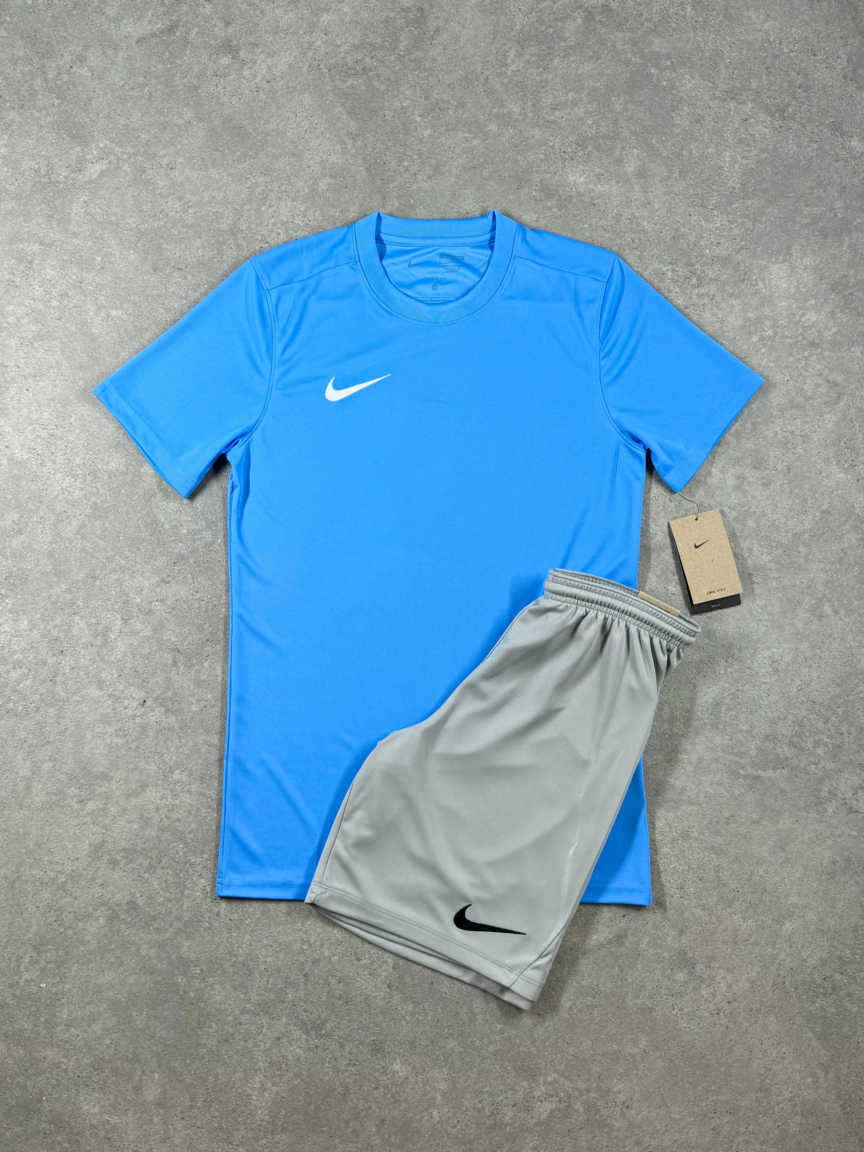 Nike - Dri Fit Set - Sky Blue/Grey
